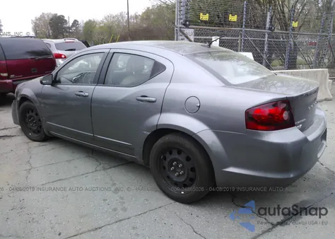2012 Dodge Avenger Se z USA, uszkodzony, nr VIN 1C3CDZAB4CN133944